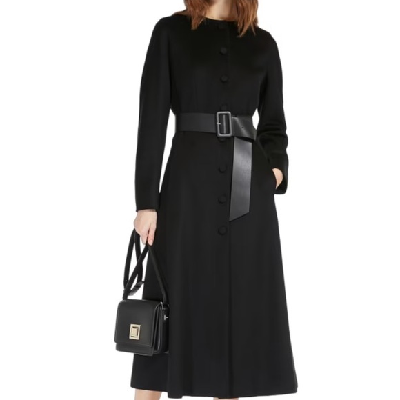 NWT MaxMara Studio ‘Navigli’ 100% Wool Coat Size:Small 38 IT US4/6 Fall /Winter - Picture 1 of 6